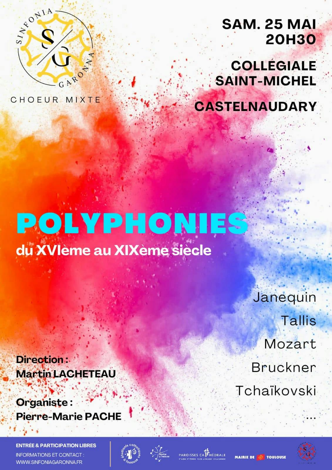 photo ou image de l'évènement Concert de polyphonies - Sinfonia Garonna